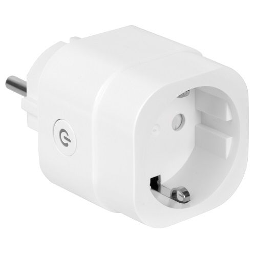 WiFi-Steckdosen-Adapter SMART LIFE 230V 16A max. 3840W IP21 weiß