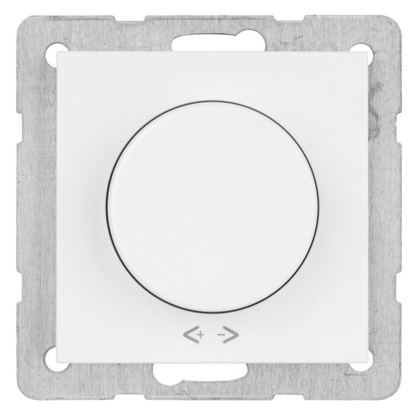 UP-Kombi-Druckdimmer KARRE Plus 55 230V/6-100W/VA Phasenanschnitt