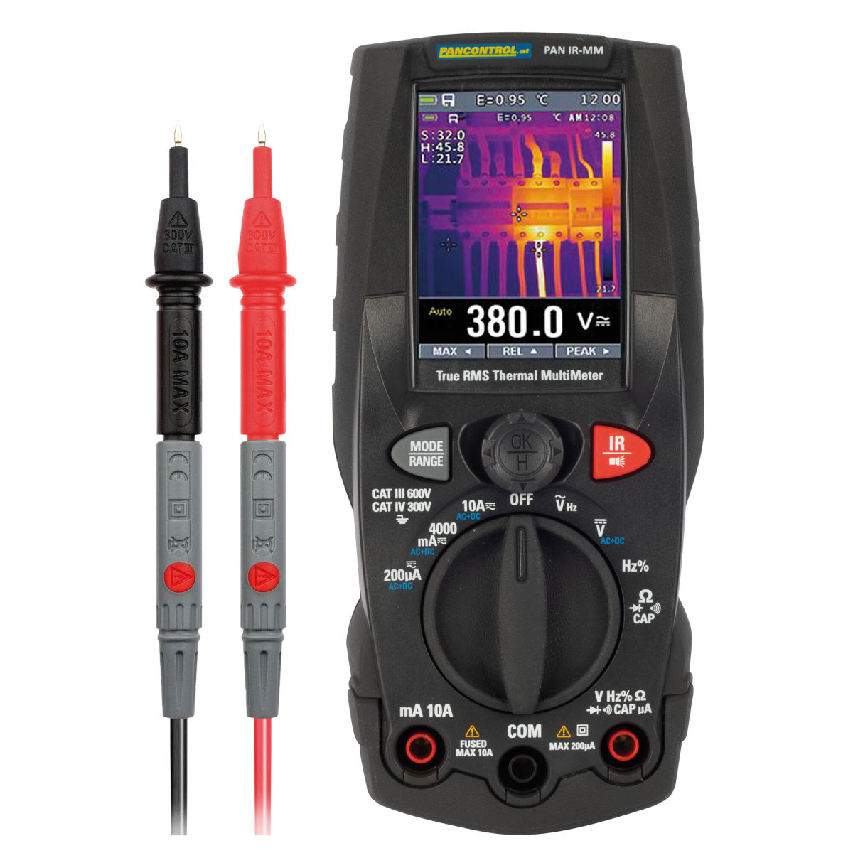 Digital-Multimeter PAN IR-MM mit Infrarot Wärmebildkamera