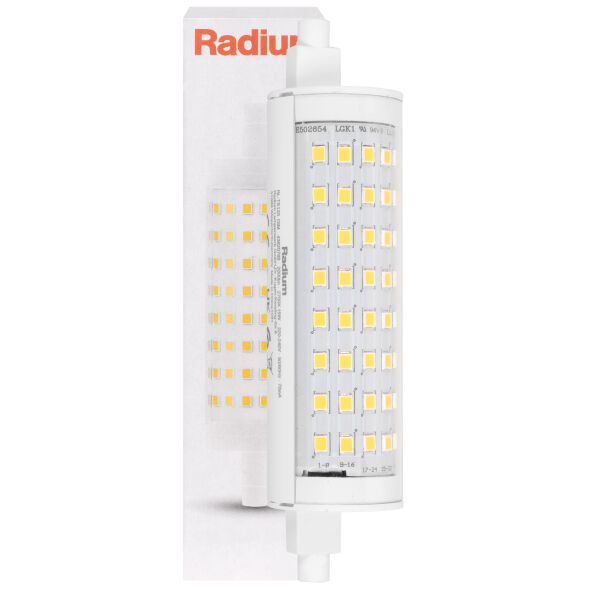 LED-Stablampe R7s 2700K 15,0W L=118mm dimmbar