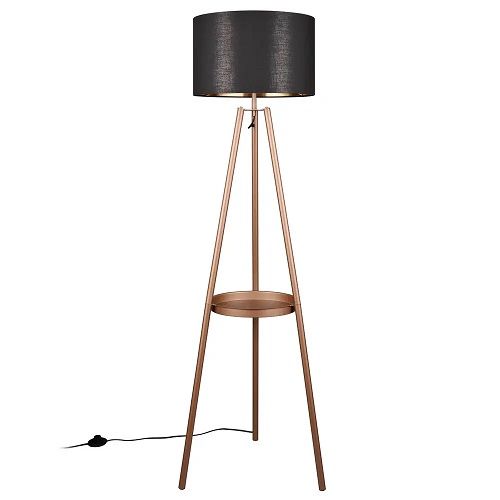 Standleuchte COLETTE 1 x E27/60W Metall braun/coffee