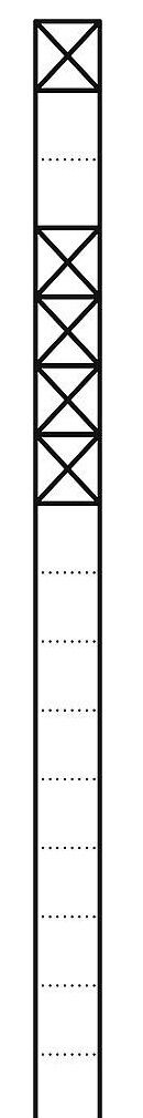 Kommunikations-Stele KS 616-1/4 DG