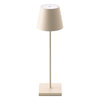 LED-Außentischleuchte NUINDIE LED/2,2W mit Akku rund dünenbeige