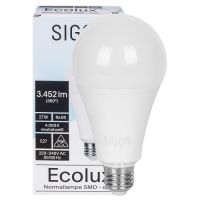 LED-Lampe ECOLUX AGL-Form E27 4000K 27,0W