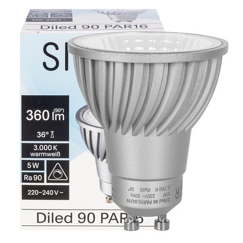 LED-Reflektorlampe GU10 3000K 5,0W 360lm