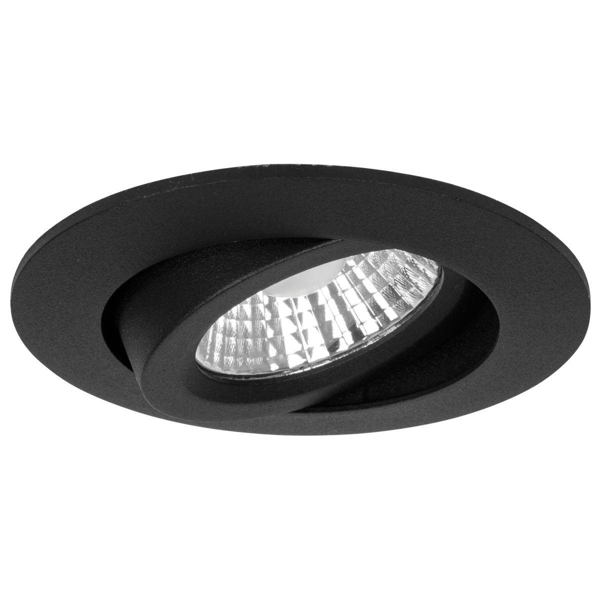 LED-Einbauleuchte DILED 6,0W 310lm 2100 bis 2700K schwarz matt