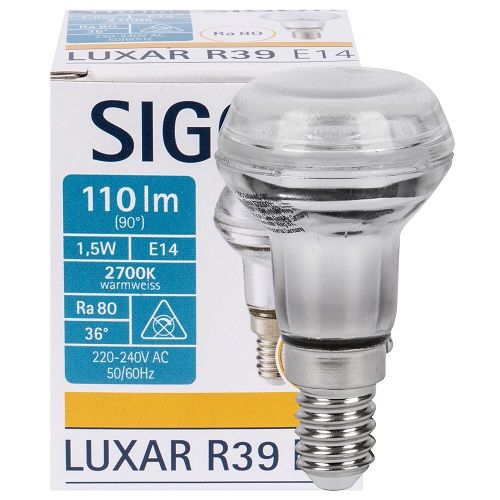 LED-Reflektorlampe E14 2700K 1,5W 110 lm 