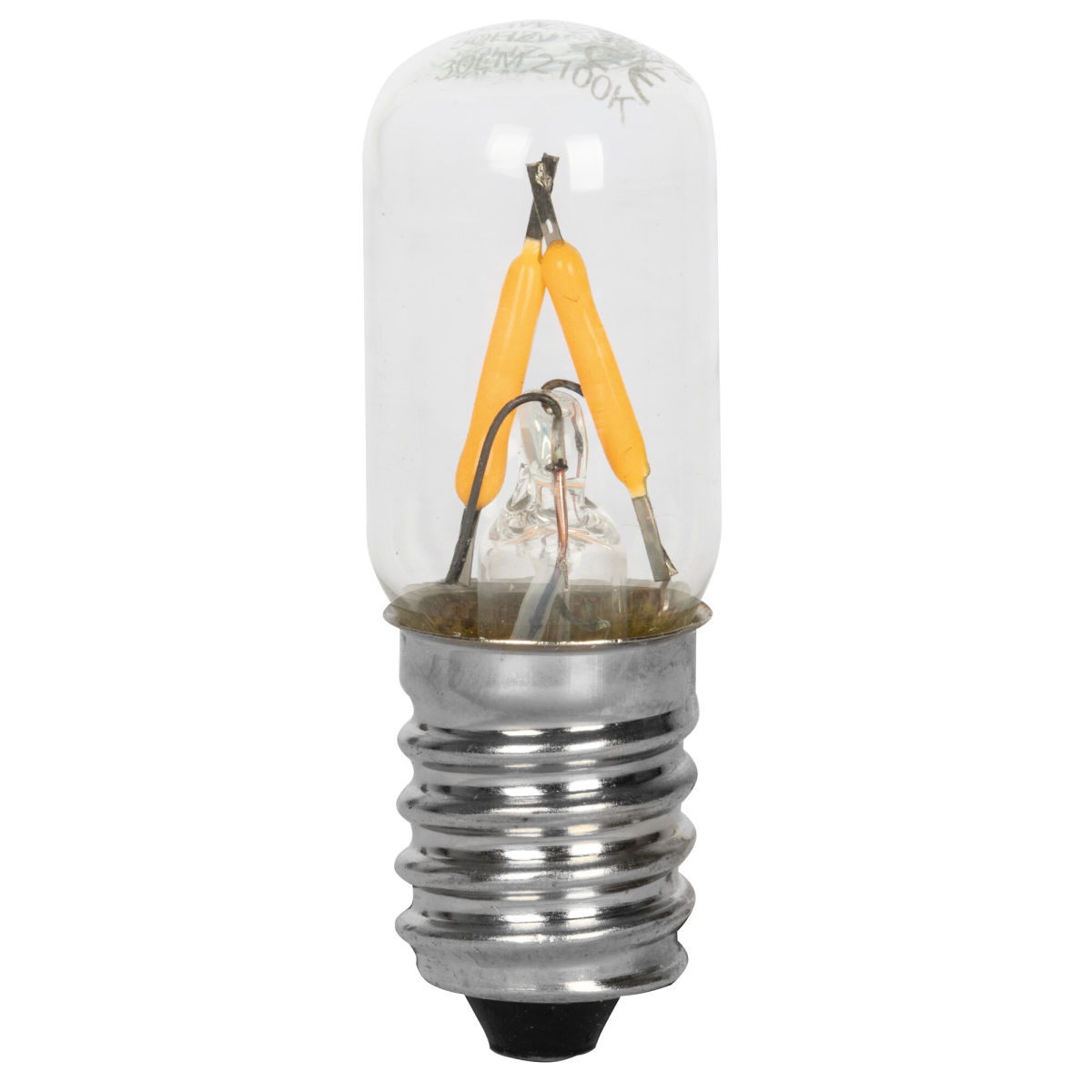 LED-Filament-Lampe SOFT GLOW Birnen-Form klar E14 0,3W 30lm 2100K