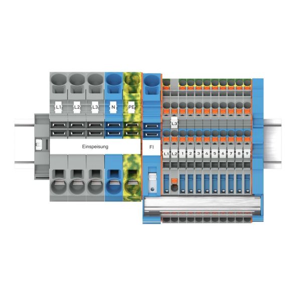 Unterverteiler-Set TOPJOB-S mit Drücker 821-107