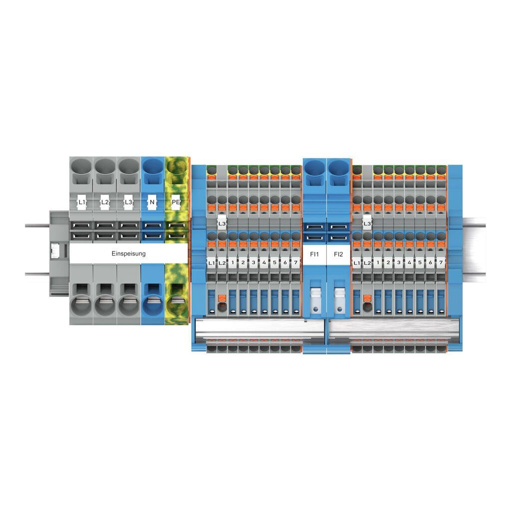 Hauptverteiler-Set FI TOPJOB-S mit Drücker 821-109