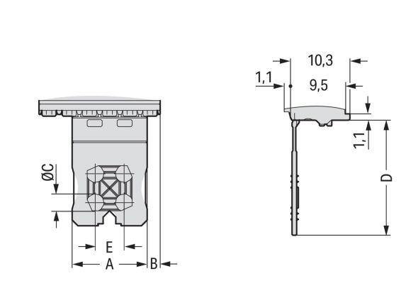 1-Leiter-THT-Federleiste 2091-1152/000-1000