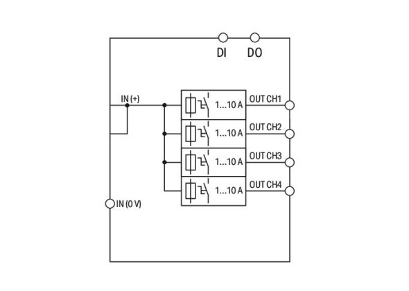 Elektron. Schutzschalter 787-3664