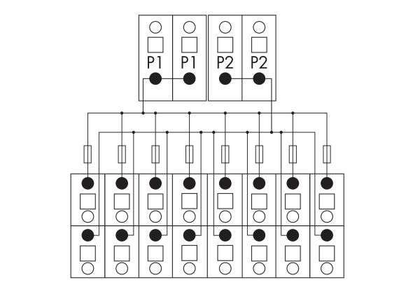 Potentialverteilermodul 830-800/000-319