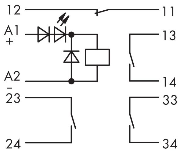 Relaismodul 286-344/004-000