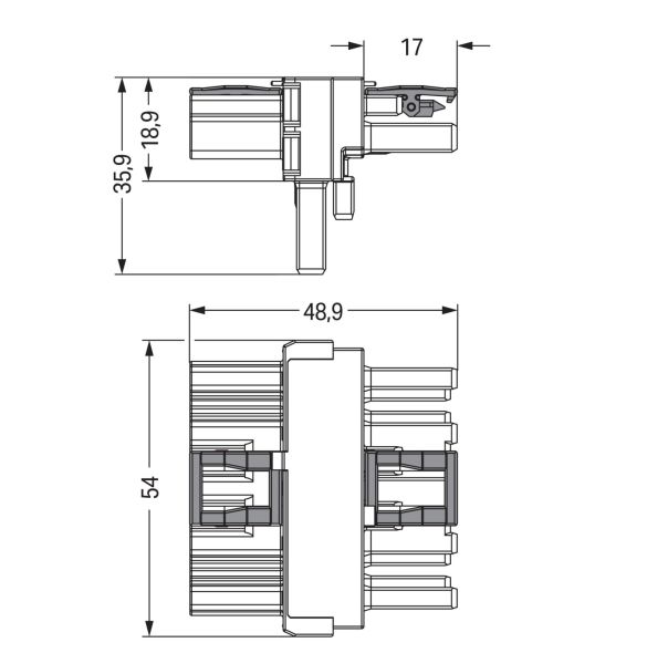 T-Verteiler 5-polig 770-1641