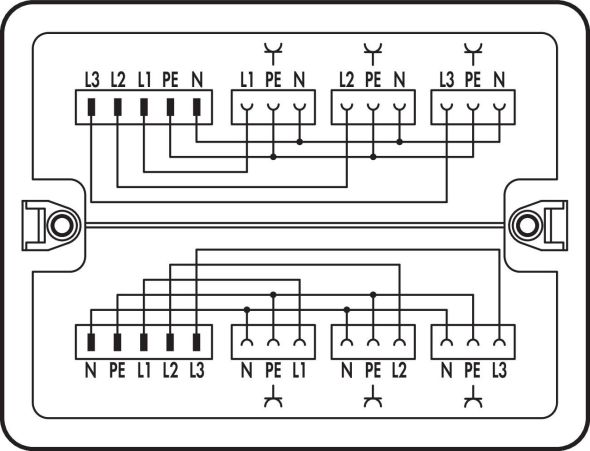 Verteilerbox 899-681/144-000