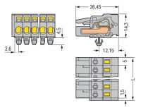 1-Leiter-Federleiste 231-105/008-000