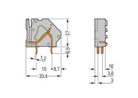 Anreihbare Leiterplattenk. 745-858/006-000