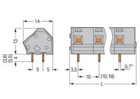 Leiterplattenklemme 236-603/000-004