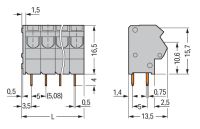 Leiterplattenklemme 254-452/000-004