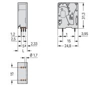 Leiterplattenklemme 2636-3101/000-006