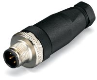 M12-Stecker axial 5-polig 756-9207/050-000