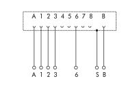 Übergabemodul RJ-45 289-178