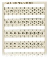 WSB-Beschriftungskarte 209-700/209-124