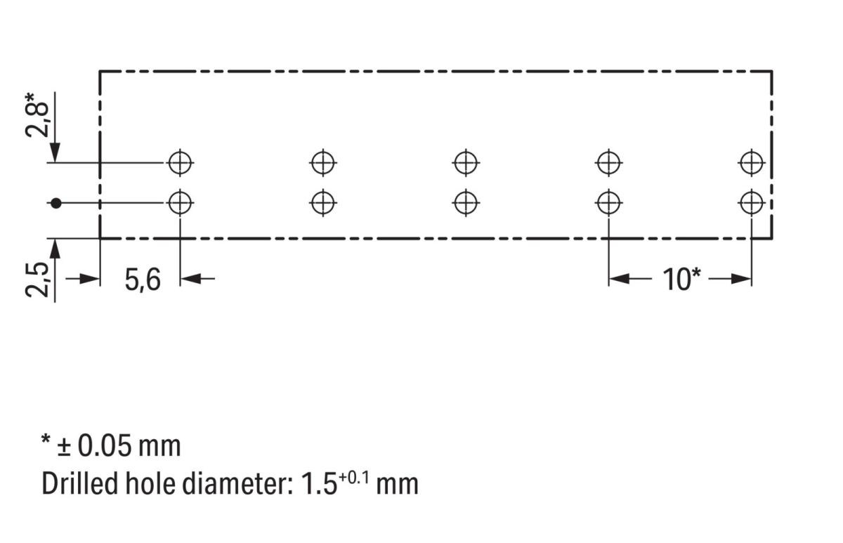 Buchse für Leiterplatten 770-3105