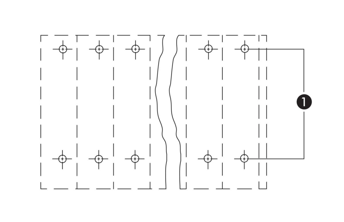 DoppelstockLeiterplattenk. 736-316