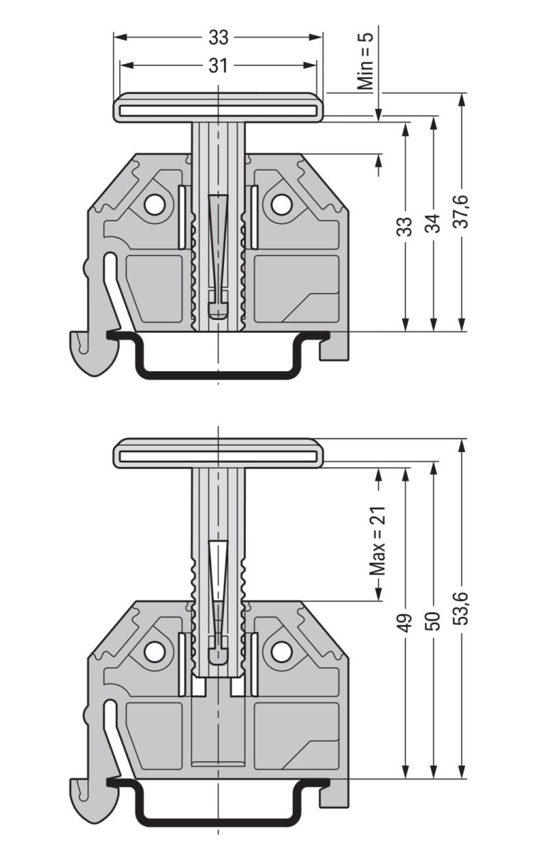 Gruppenschildträger grau 709-118