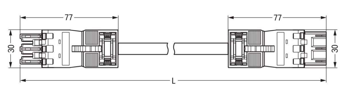 konfekt.Verbindungsleitung 771-6993/007-101