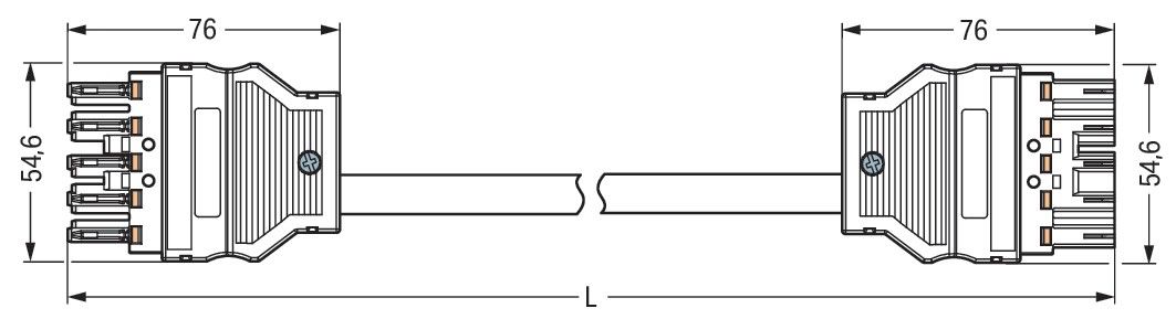 konfekt.Verbindungsleitung 771-8985/006-104