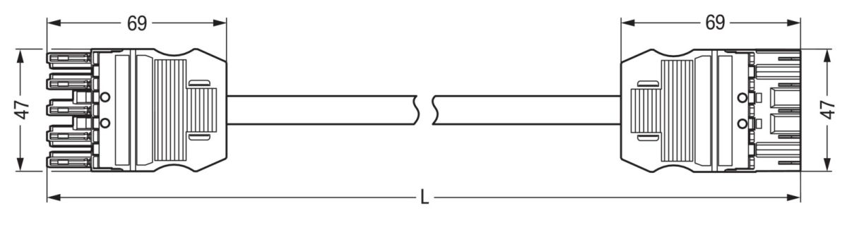 konfekt.Verbindungsleitung 771-9285/016-301