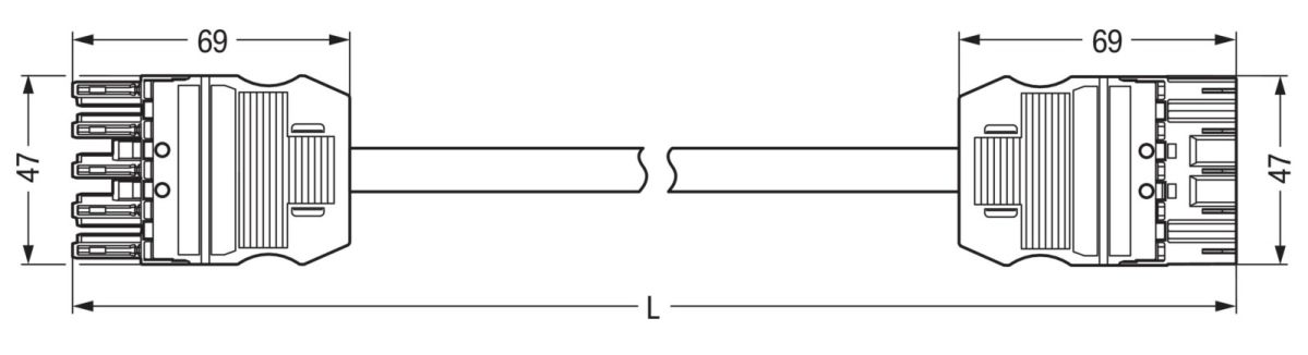 konfekt.Verbindungsleitung 771-9935/006-107/080