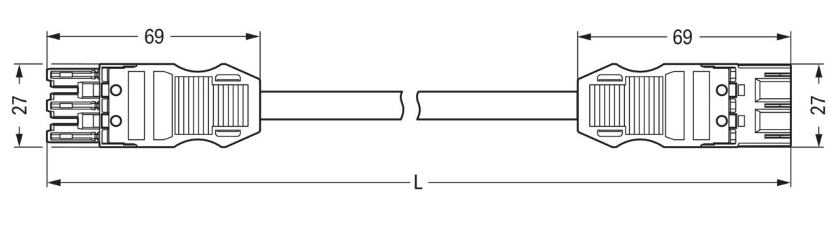 konfekt.Verbindungsleitung 771-9973/007-801