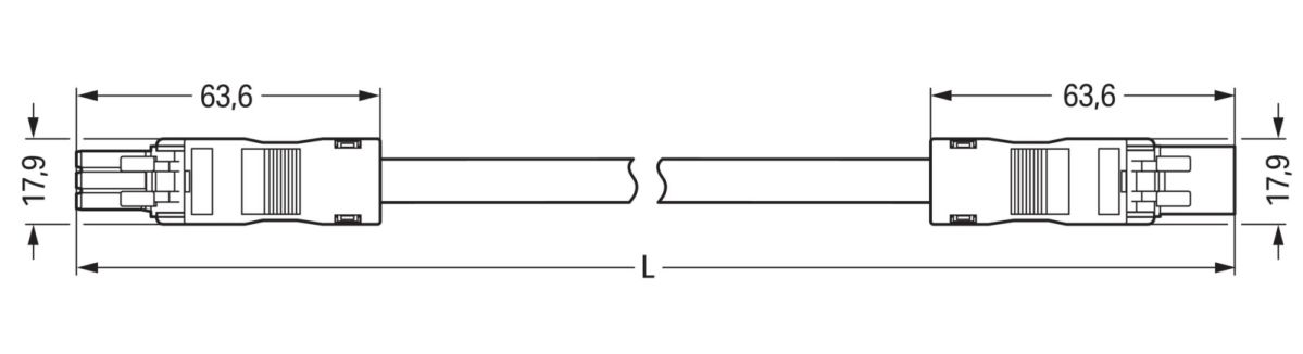 konfekt.Verbindungsleitung 891-8993/015-301