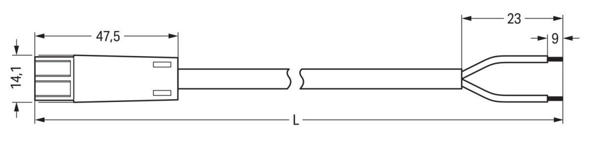 konfektion. Anschlussltg. 894-8392/273-606