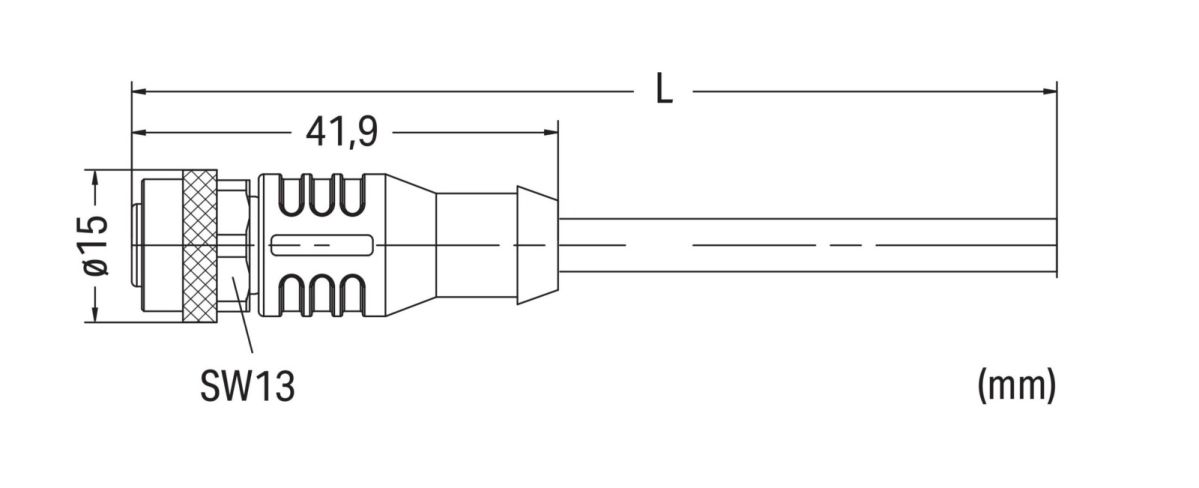 Sensor-/Aktorleitung M12A 756-5301/030-015