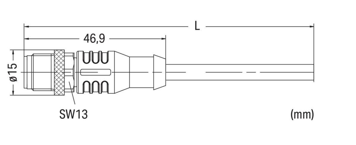 Sensor-/Aktorleitung M12A 756-5311/030-015