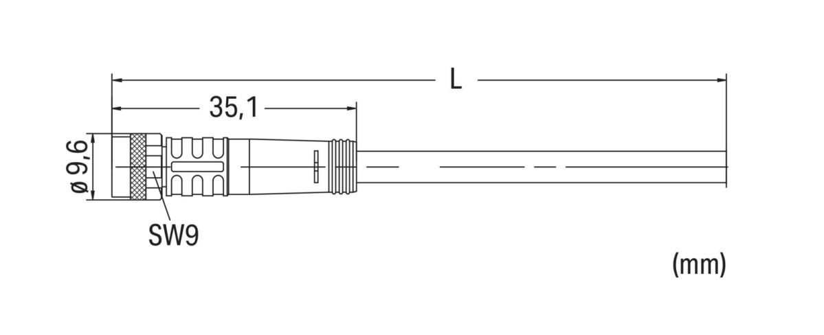 Sensor-/Aktorleitung M8Bu. 756-5101/030-020