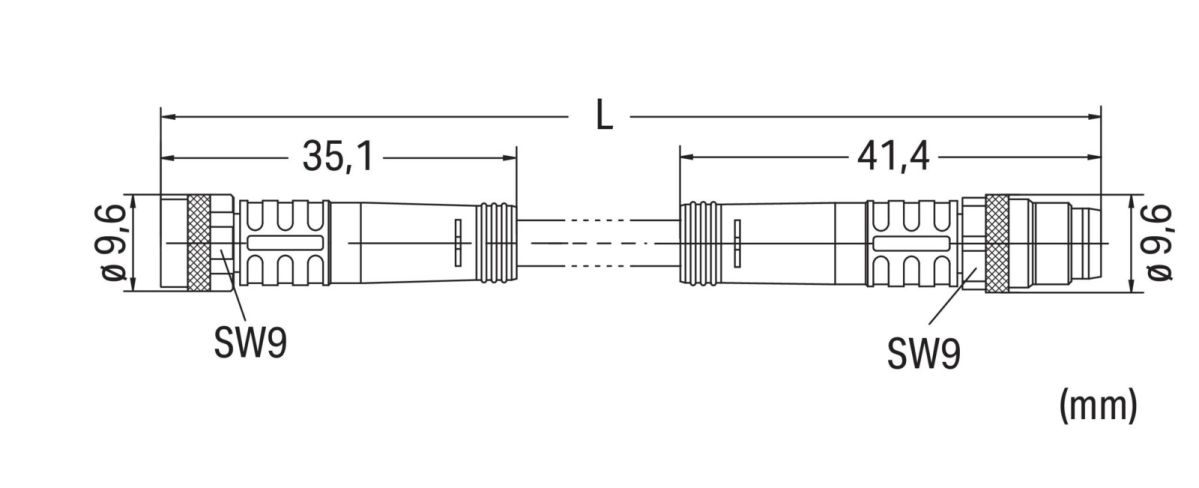 Sensor-/Aktorleitung M8Bu. 756-5201/030-005