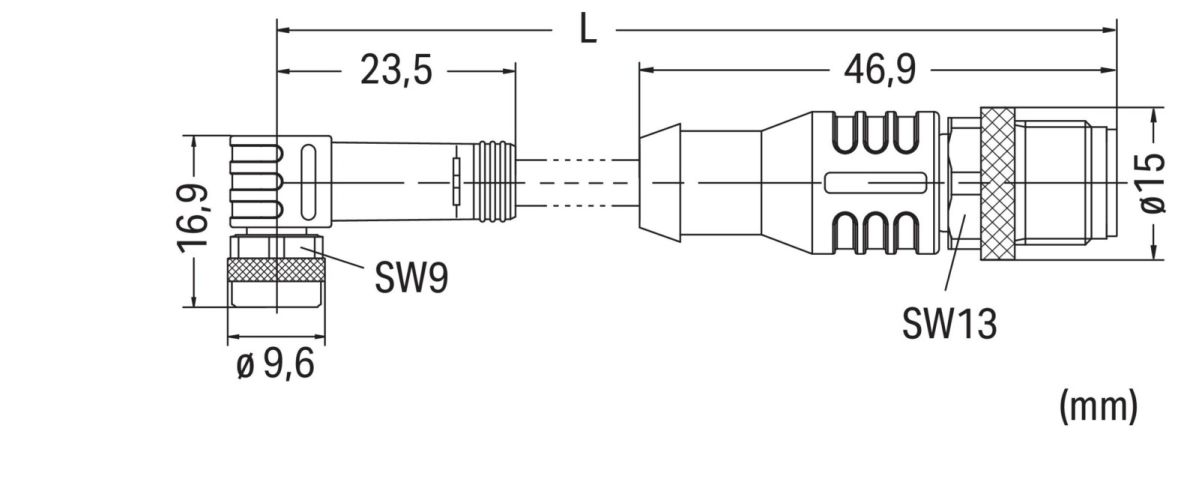 Sensor-/Aktorleitung M8Bu. 756-5509/040-020