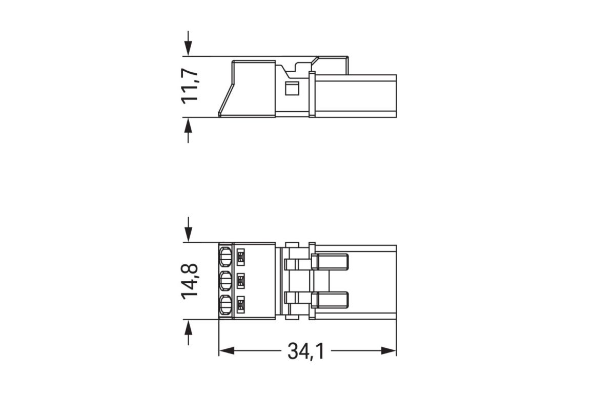 Stecker 3-polig 890-293