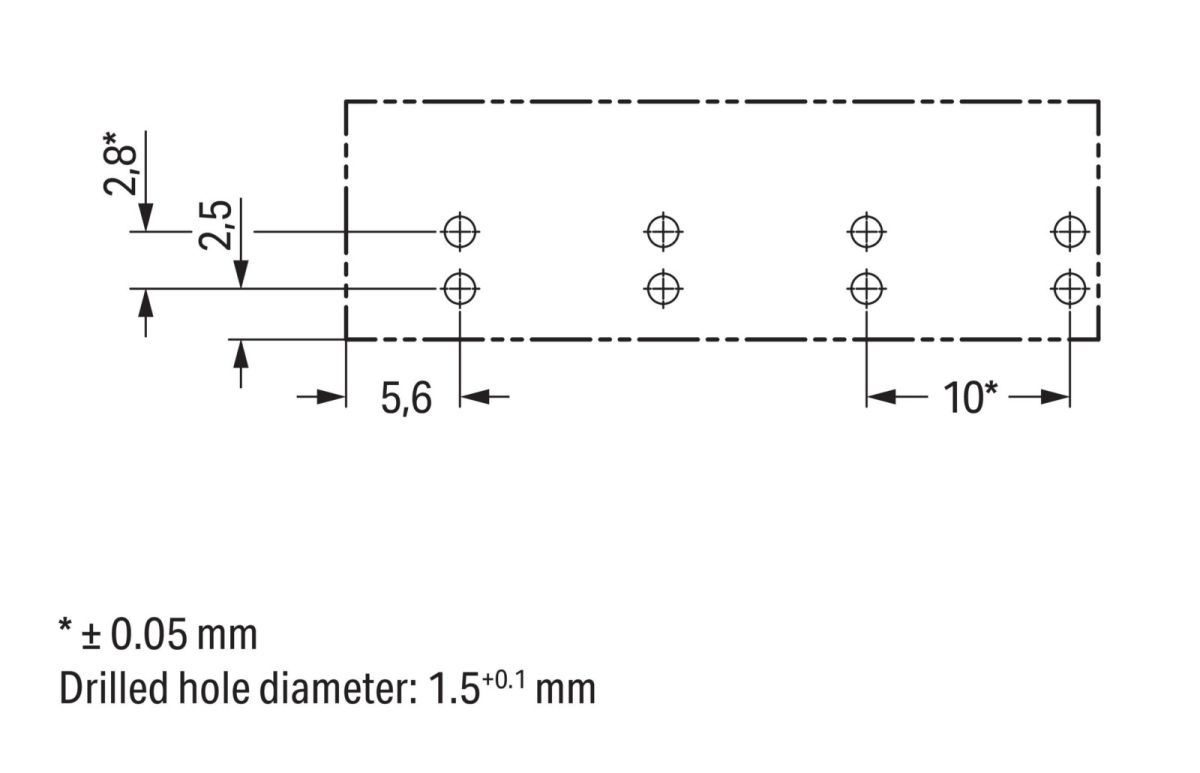 Stecker für Leiterplatten 770-894/081-000