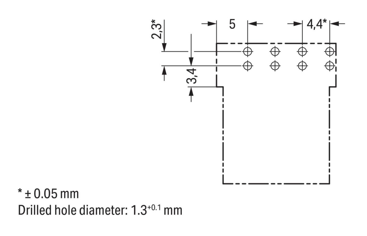 Stecker für Leiterplatten 890-814/011-000