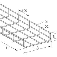 Gitterkanal GKX 53x46 S