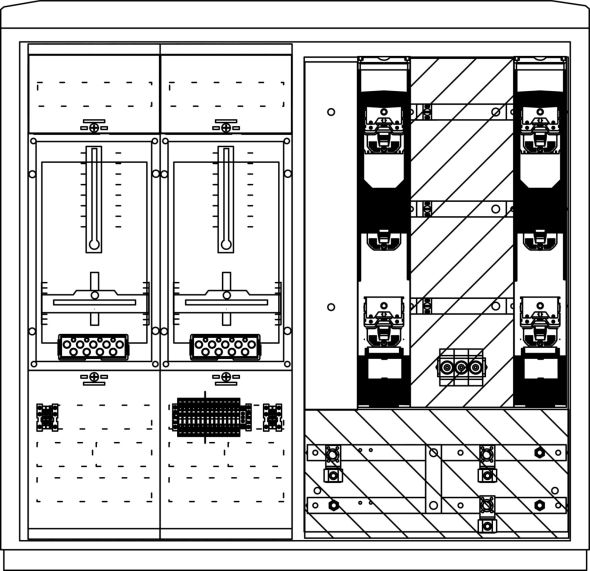 Wandlerschrank Freiluft WS822.W1.N1102