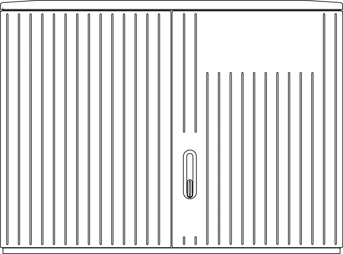 Polyesterschrank 10050099