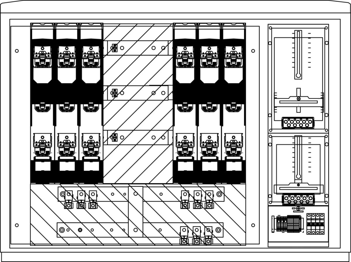 Wandlerschrank Freiluft WS836L.S1.N3301